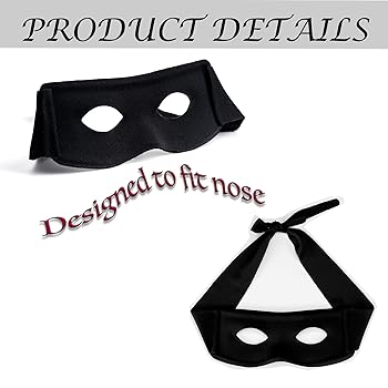 Amazon.com: 4 Pcs Halloween Costume Eye Mask Hero Masquerade